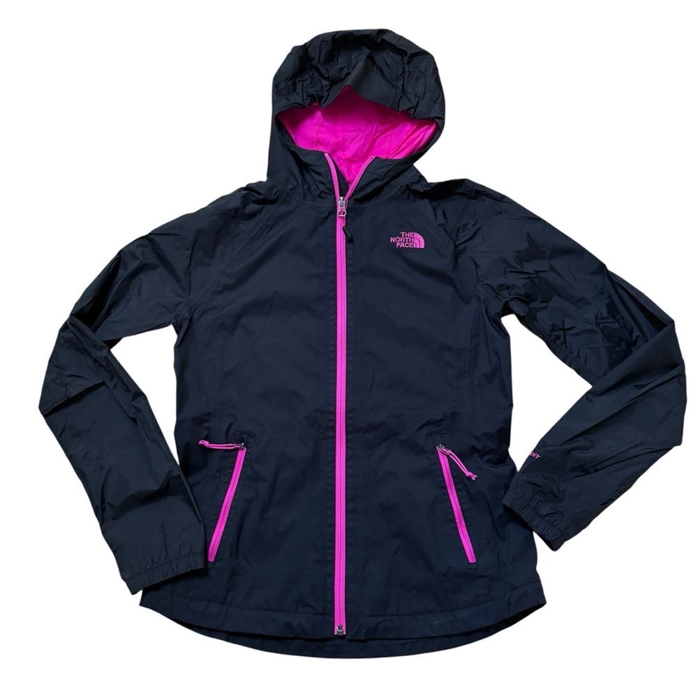 The North Face Women Hyvent Jacket Black and Pink Size Small